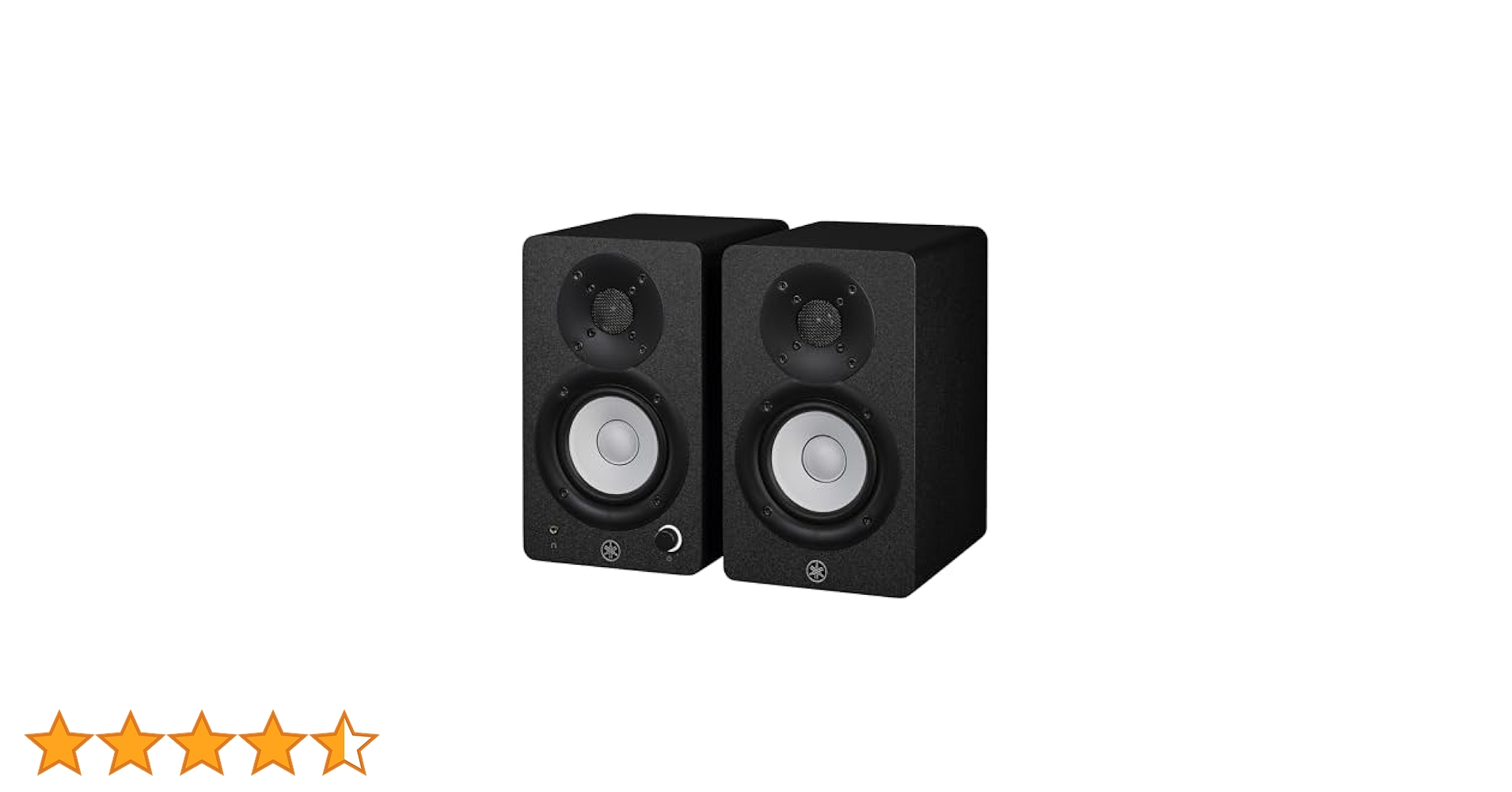 YAMAHA HS3 ヤマハ パワード スピーカー スタジオモニター ブラック YAMAHA ヤマハ HS3 ペア ブラック 3インチ パワードスタジオ